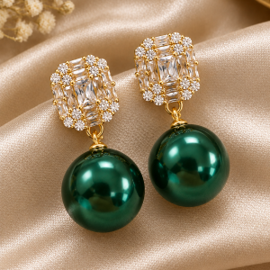 Gold & Green Pearl